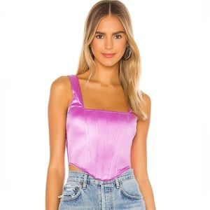 Revolve Purple Catey Corset